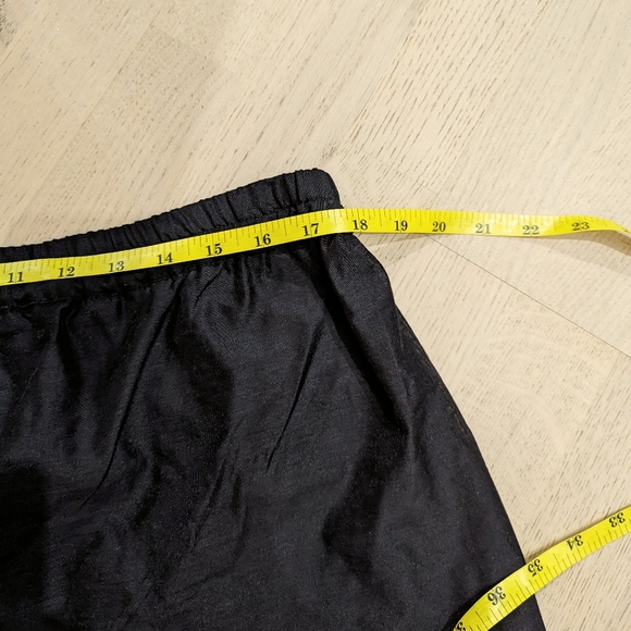 Cbazaar black palazzo suit/ salwar with pants, black dupatta, size 16-18, XL-2X - Picture 3 of 5